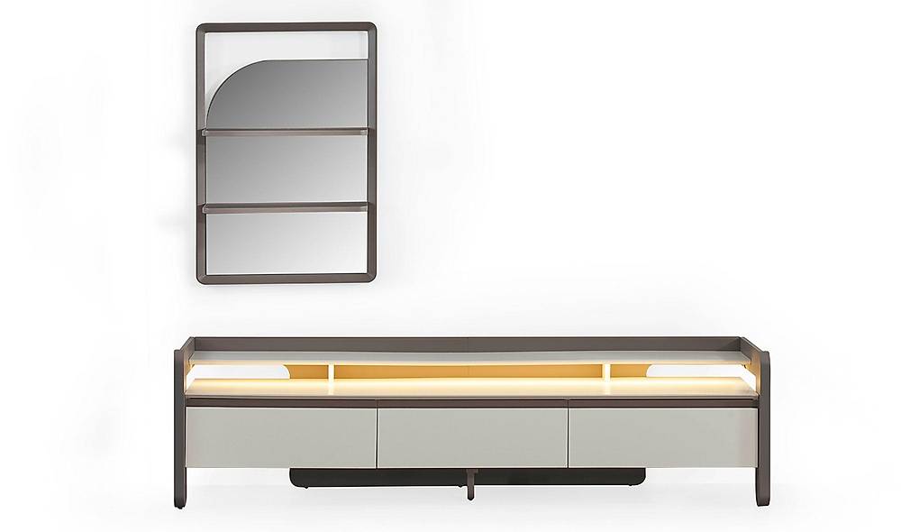 Bologna Tv Ünitesi - Krem TV Ünitesi