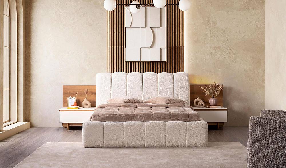 Vesta Yatak Odası - Köşe Dolaplı Köşe Dolap