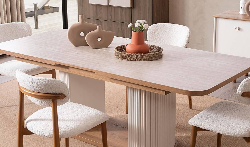 Flora Yemek Masası Takımı Yemek Masası Takımı