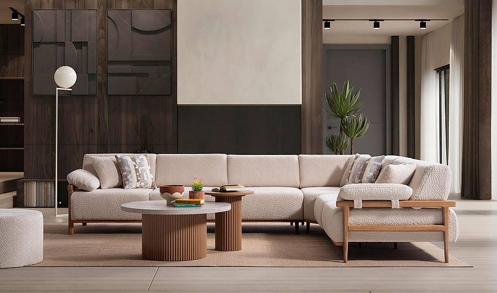 Flora Köşe Takımı Köşe Koltuk