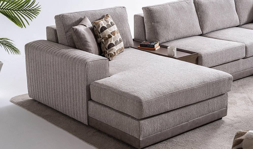 Jolly Köşe Takımı - Vizon Köşe Koltuk