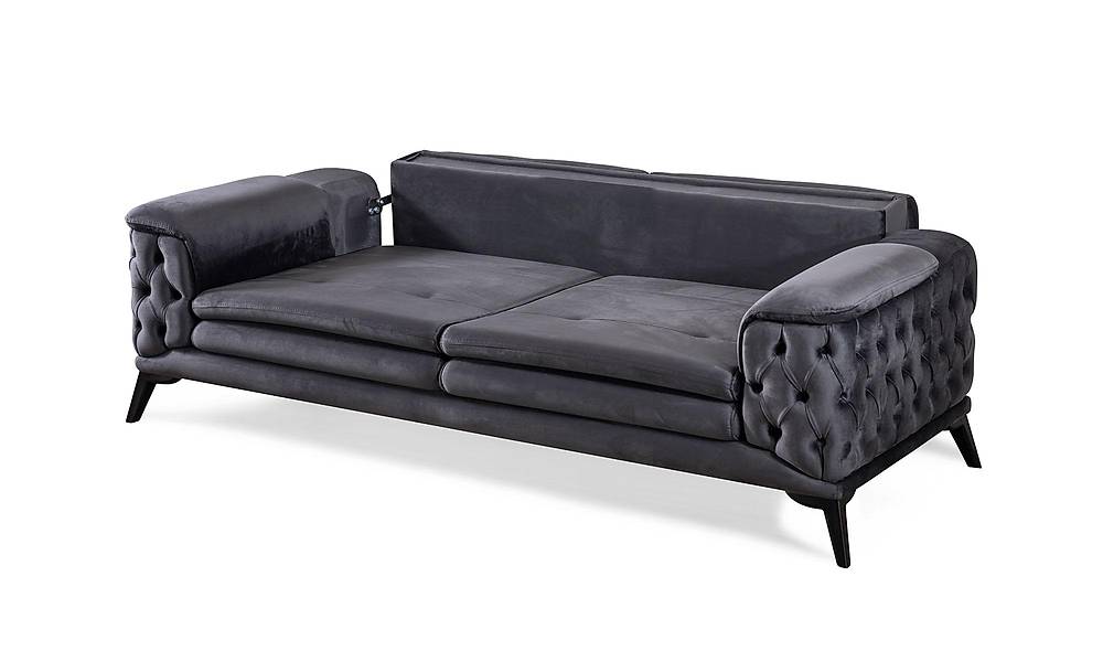 Vitalis Koltuk Takımı - Antrasit Koltuk Takımı