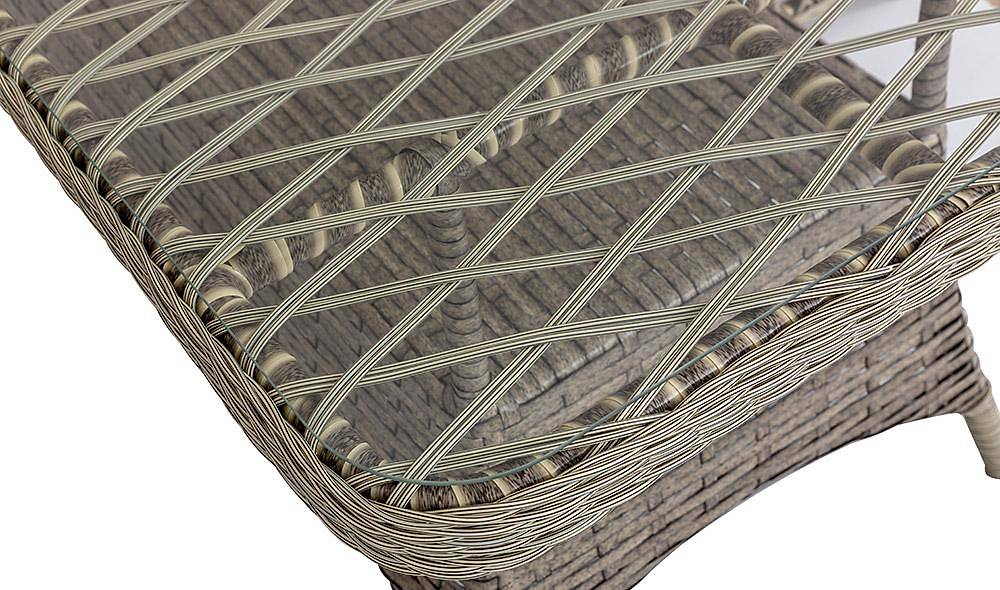 Seremoni Bahçe Masa Takımı - Açık Gri Bahçe Mobilyası