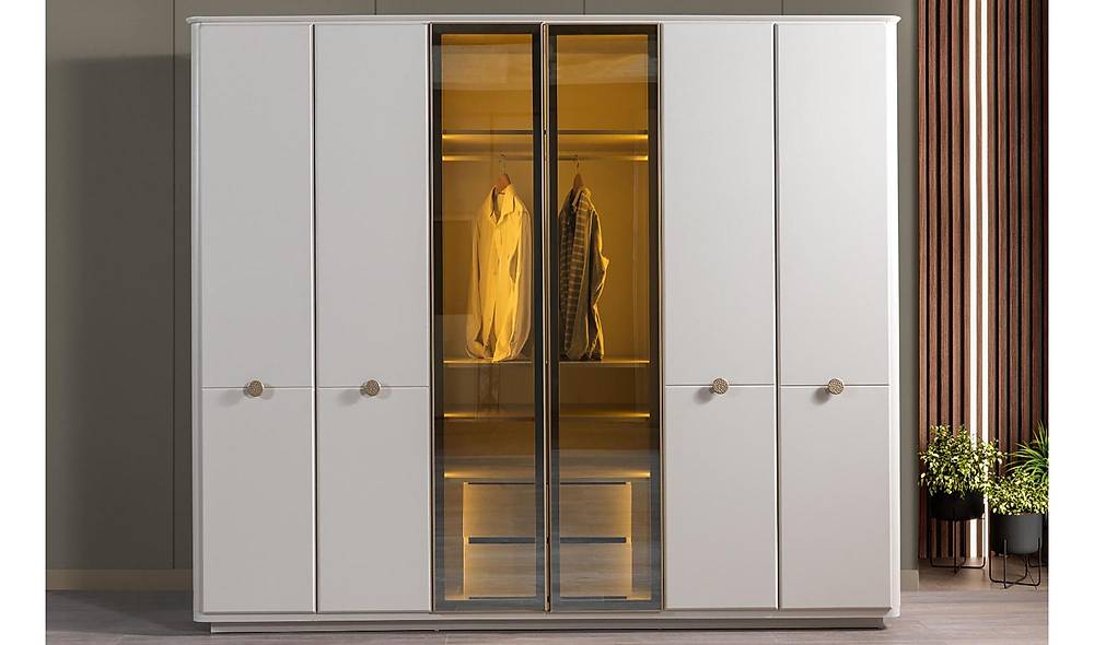 Petunya Bazalı Yatak Odası Yatak Odası