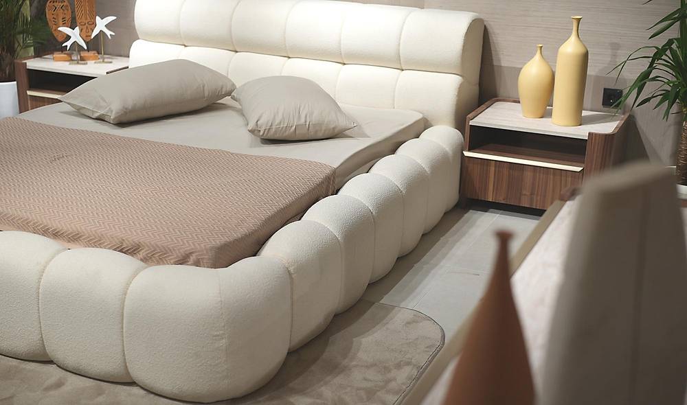 Nuga Bazalı Karyola ve Başlık Yatak Baza Başlık