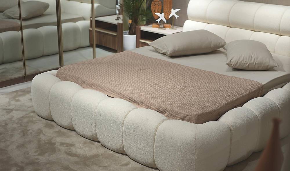 Nuga Bazalı Karyola ve Başlık Yatak Baza Başlık