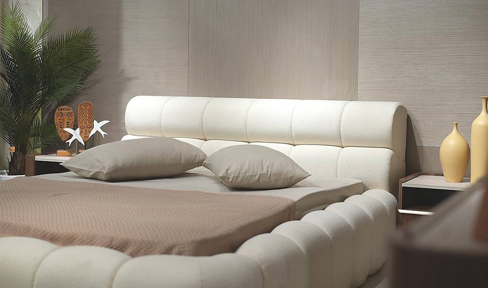 Nuga Bazalı Karyola ve Başlık Yatak Baza Başlık