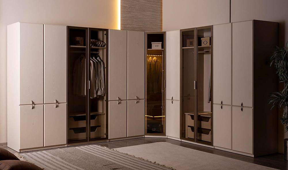 Atelier Gardrop - Köşe Dolaplı Köşe Dolap