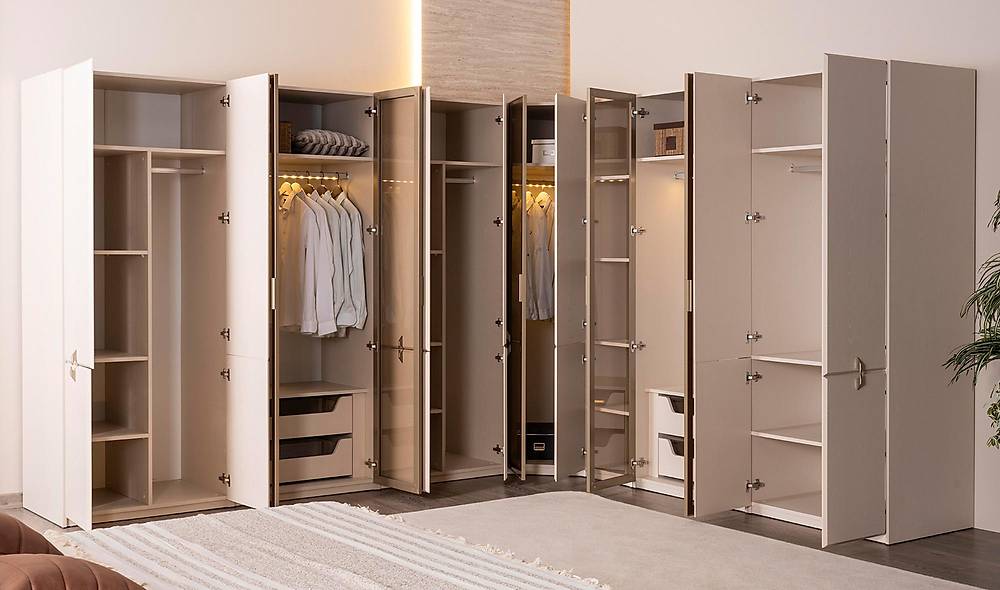 Atelier Gardrop - Köşe Dolaplı Köşe Dolap