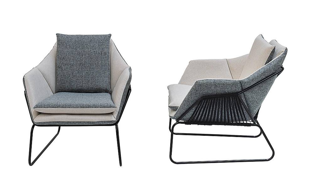 Dalyan Bahçe Koltuk Takımı - Siyah Bahçe Oturma Grubu