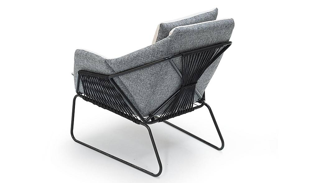 Dalyan Bahçe Koltuk Takımı - Siyah Bahçe Oturma Grubu