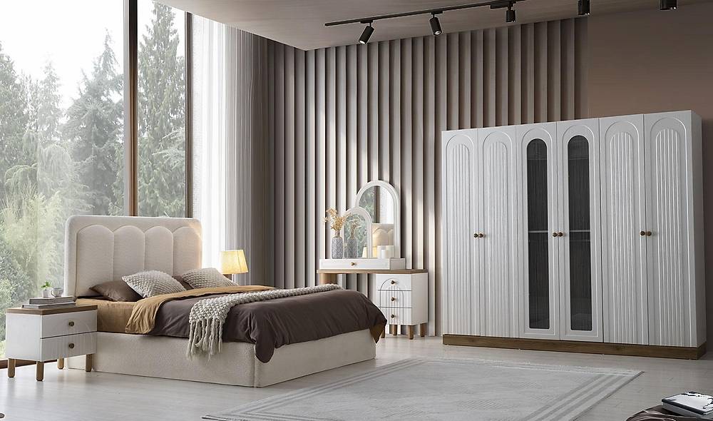 Üsküp Mdf Yatak Odası Yatak Odası