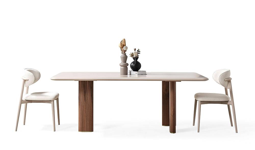 Lizay Yemek Odası - Bej Yemek Odası