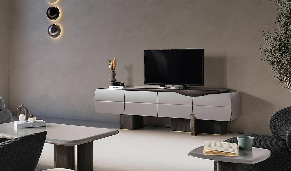 Lizay Tv Ünitesi - Gri TV Ünitesi