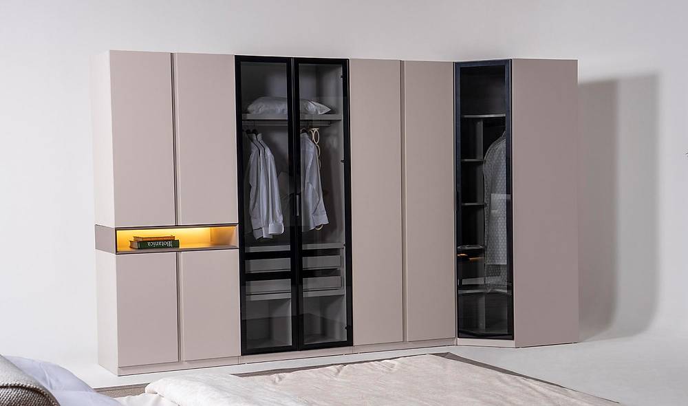 Samara Gardrop - Köşe Dolaplı Giyinme Odası