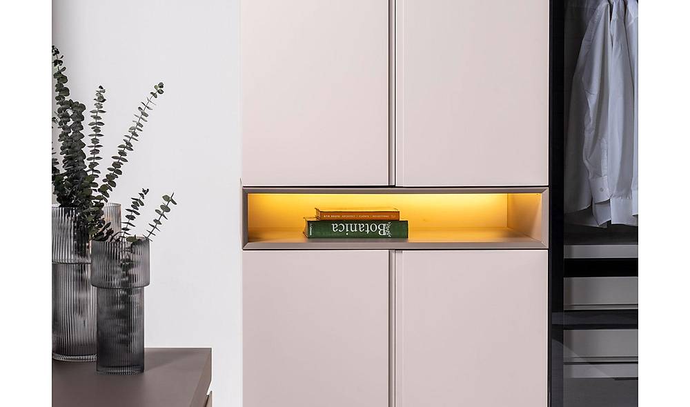 Samara Gardrop - Köşe Dolaplı Giyinme Odası