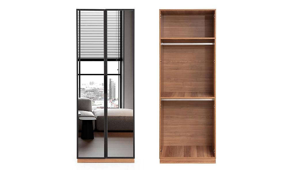 Nora Köşe Gardrop Giyinme Odası