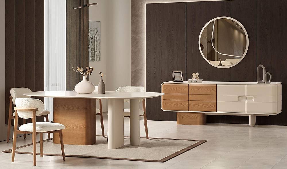 Maison Yemek Odası - Ceviz Yemek Odası