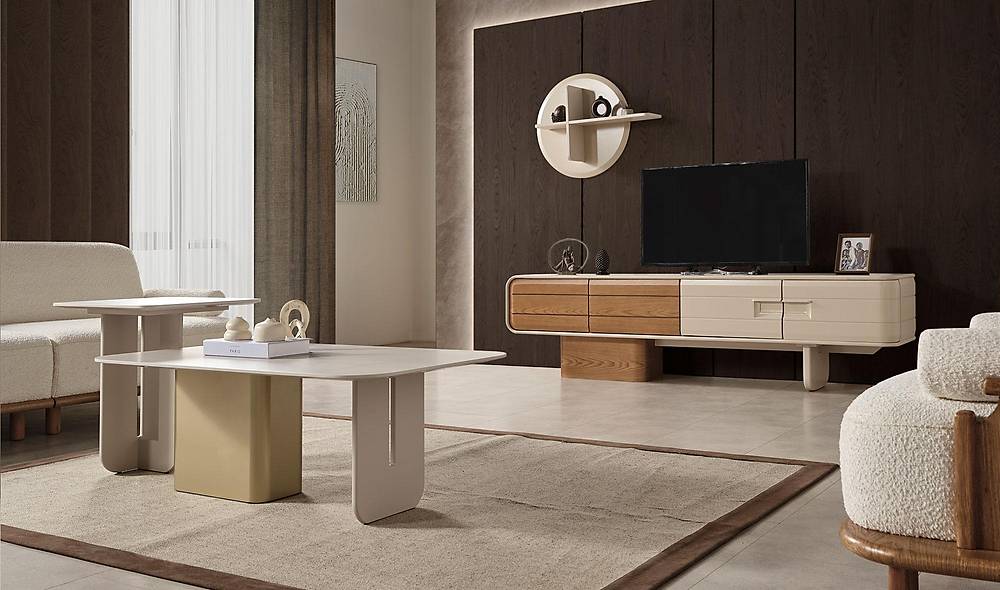 Maison Tv Ünitesi - Ceviz TV Ünitesi