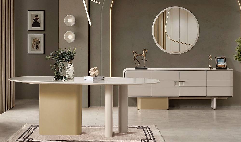 Maison Yemek Odası - Gold Yemek Odası