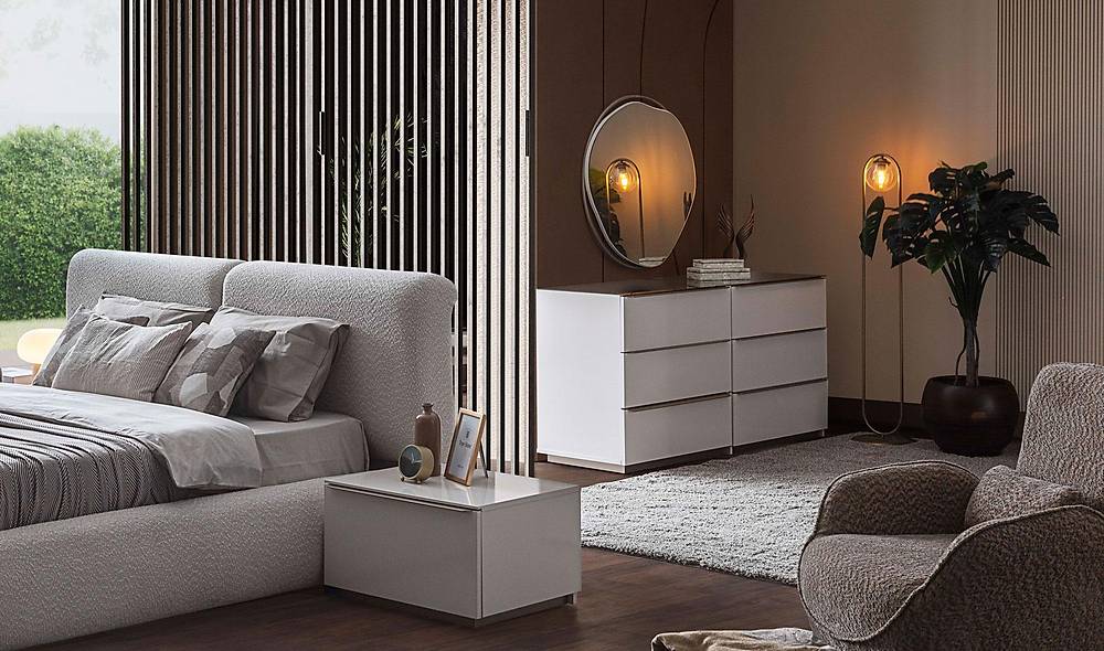 Merry Bazalı Yatak Odası - Mobilya Kapaklı Yatak Odası