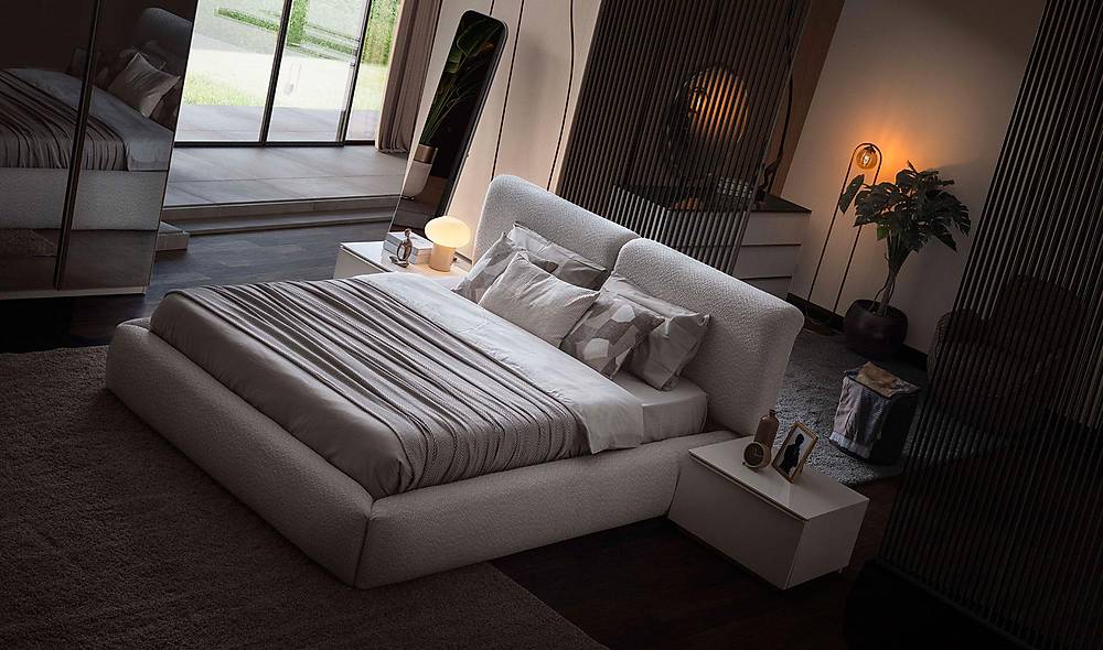 Merry Bazalı Yatak Odası - Mobilya Kapaklı Yatak Odası