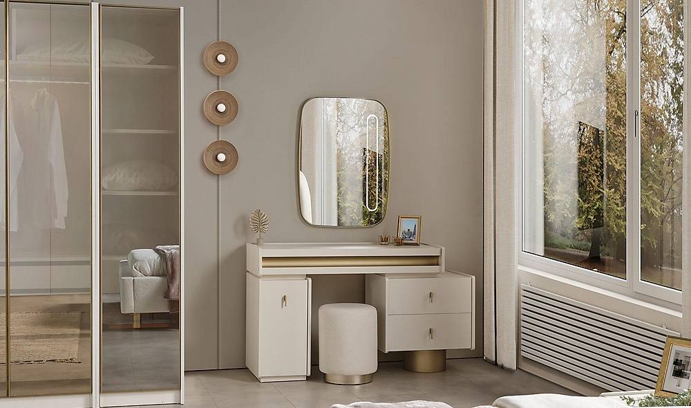 Hennes Yatak Odası - Köşe Dolaplı Giyinme Odası