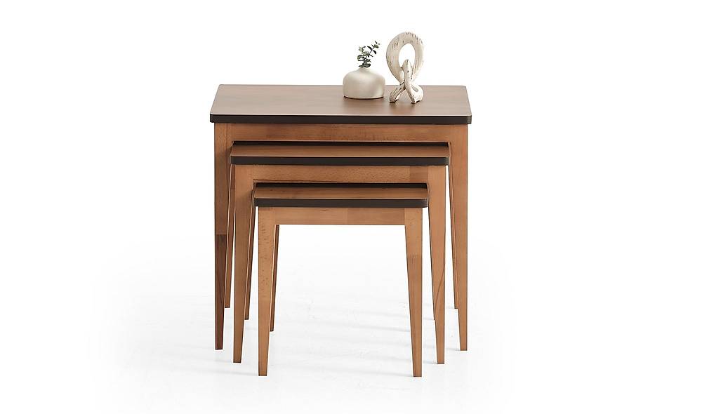 Rowena Zigon Sehpa - Ceviz Sehpa ve Aksesuar