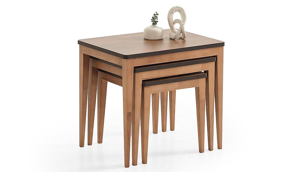 Rowena Zigon Sehpa - Ceviz Sehpa ve Aksesuar