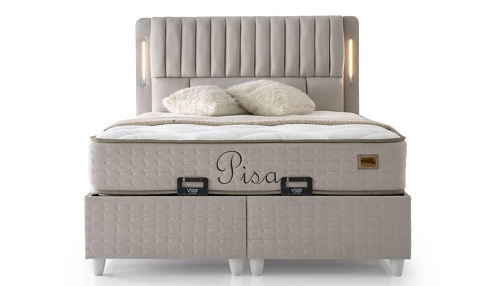 Pisa Baza + Başlık + Yatak Baza Setleri