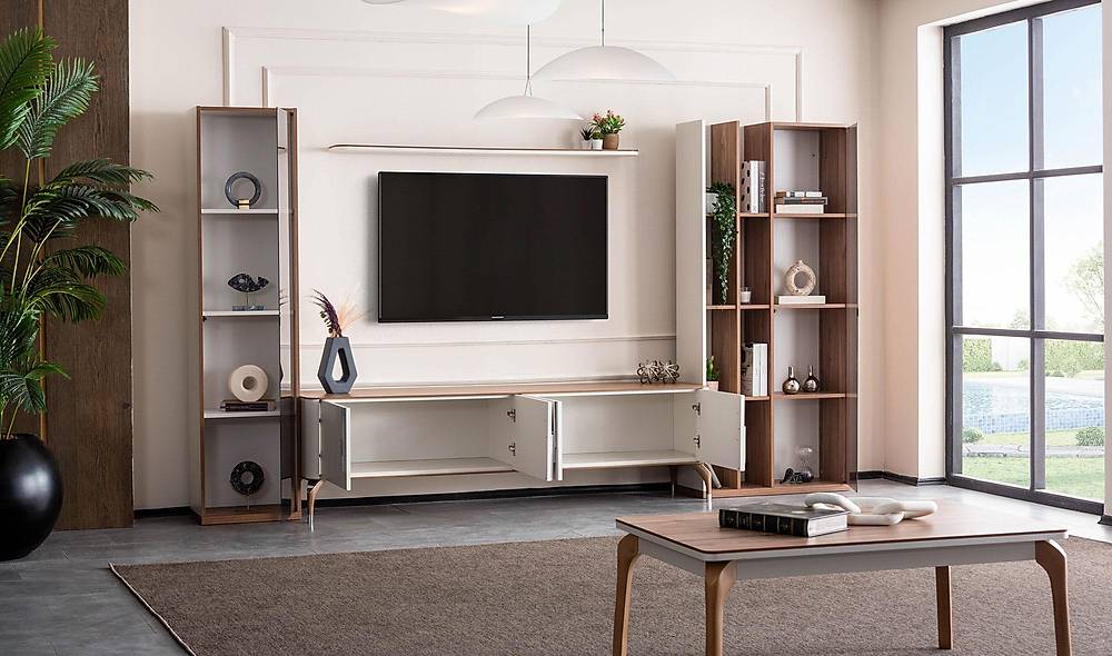 Bergama Tv Ünitesi - Maxi TV Ünitesi
