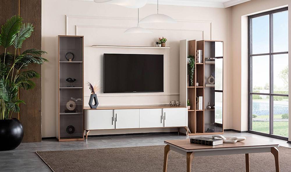 Bergama Tv Ünitesi - Maxi TV Ünitesi