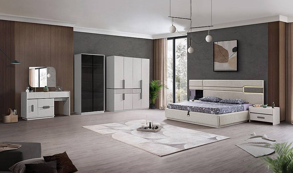 Adoria Bazalı Yatak Odası Yatak Odası