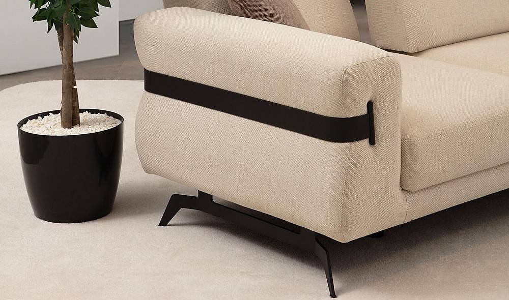 Laremy Köşe Takımı - Krem Köşe Koltuk