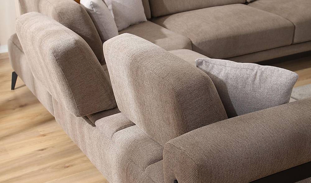 Laremy Köşe Takımı - Bej Köşe Koltuk