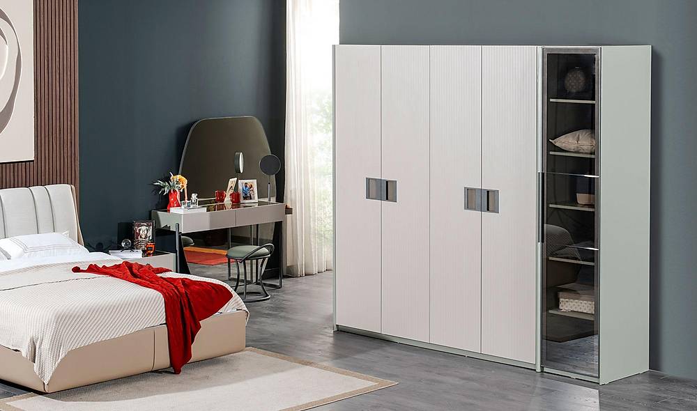 Gardena Bazalı Yatak Odası - 5 Kapılı Yatak Odası
