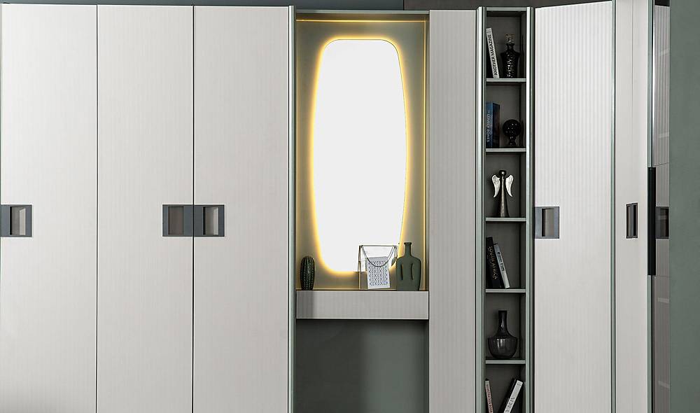 Gardena Gardrop - Köşe Dolaplı Giyinme Odası