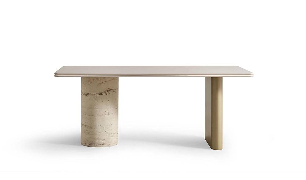 Elizabeth Yemek Masası Takımı - Bej Yemek Masası Takımı