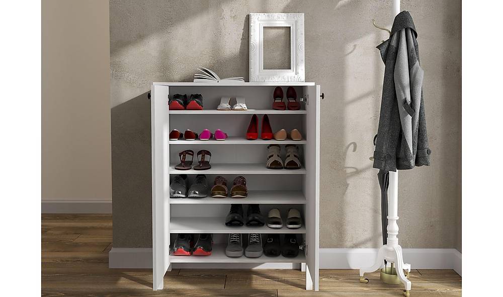 Frezo Ayakkabılık - Kapaklı Vestiyer Portmanto