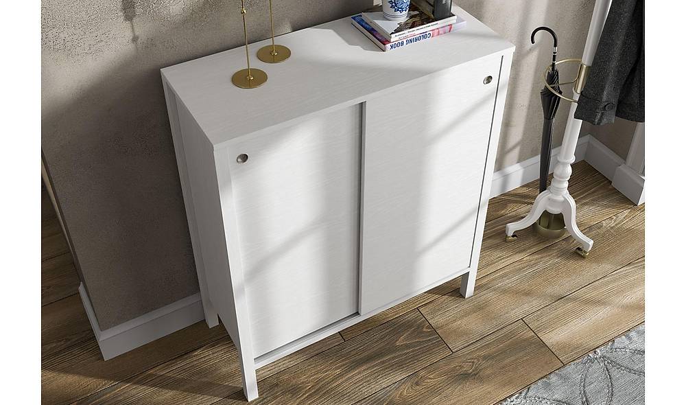 Frezo Ayakkabılık - Sürgülü Vestiyer Portmanto