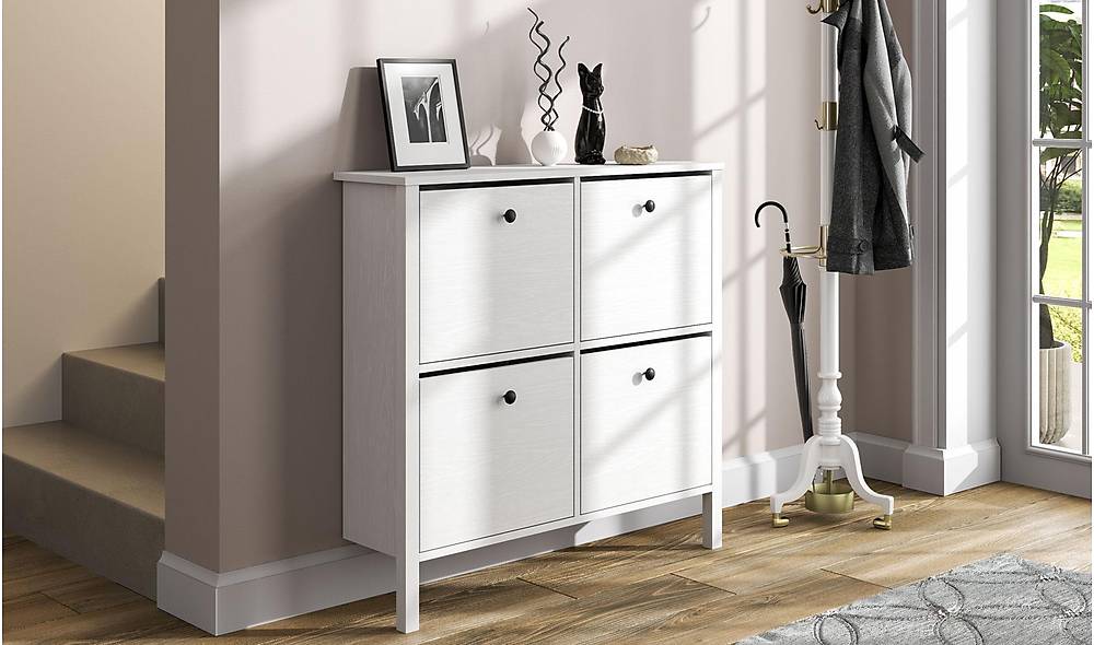 Frezo Ayakkabılık - Çekmeceli Vestiyer Portmanto