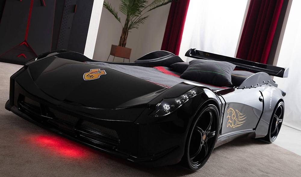 Network Arabalı Genç Odası - Siyah Genç Odası