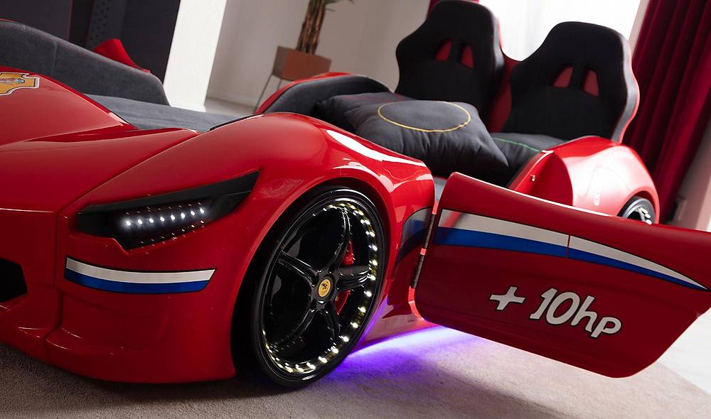 Network Arabalı Genç Odası - Ledli Genç Odası