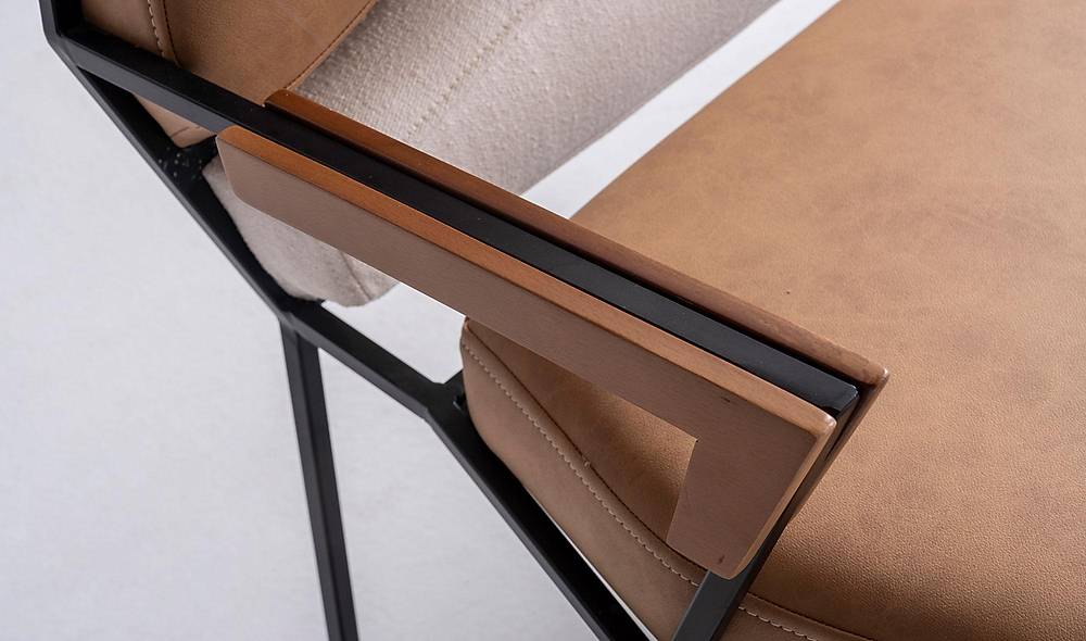 Wave İkili Bahçe Koltuğu Bahçe Oturma Grubu