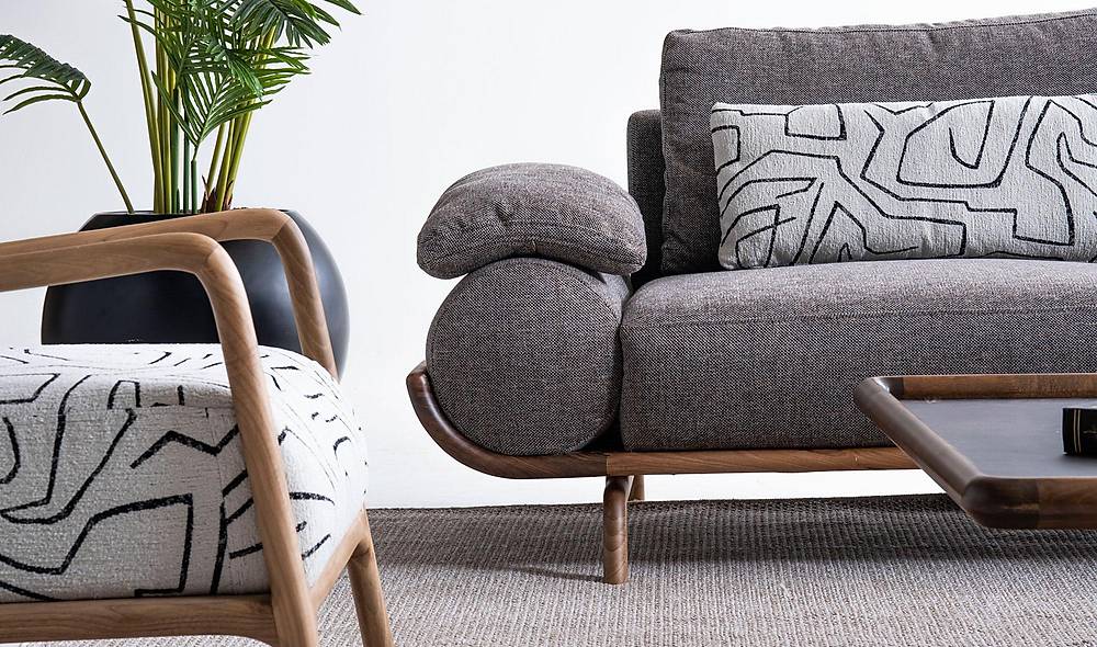 Almeda Köşe Takımı - Gri Köşe Koltuk