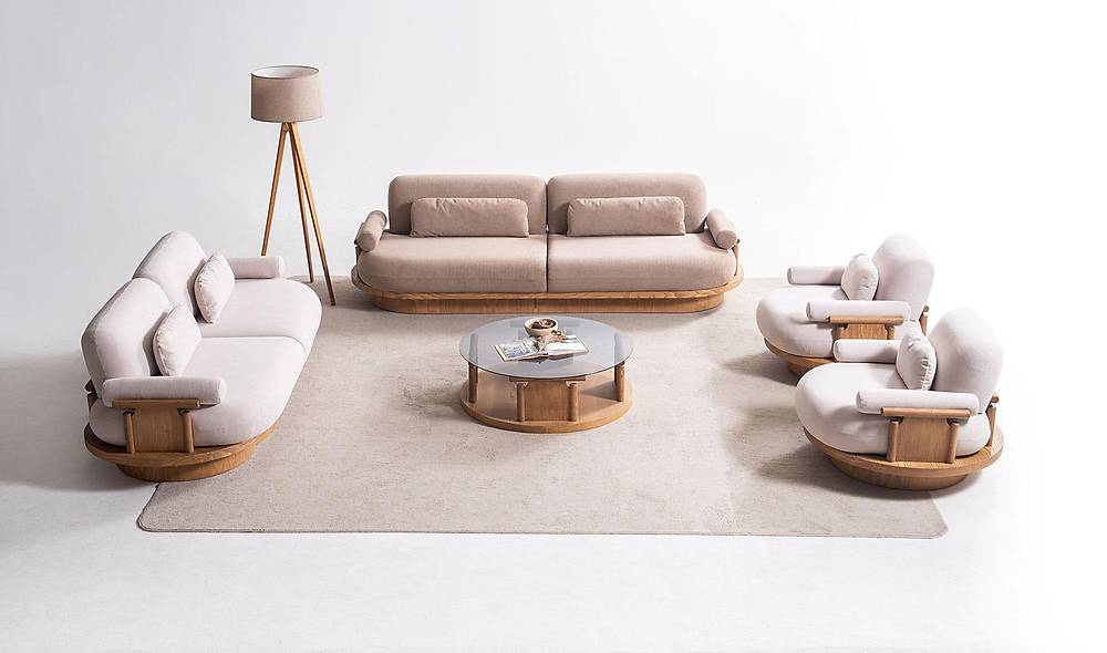 Bitez Koltuk Takımı - Meşe Koltuk Takımı