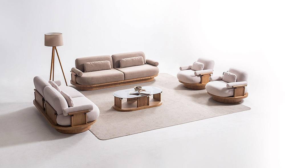 Bitez Koltuk Takımı - Meşe Koltuk Takımı