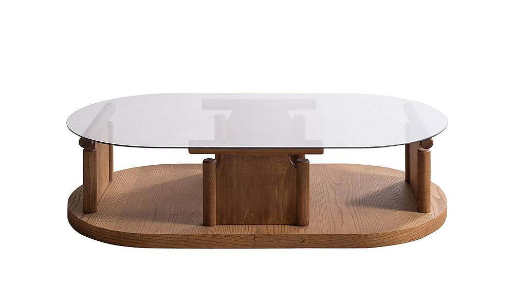 Bitez Orta Sehpa - Elips - Meşe Sehpa ve Aksesuar