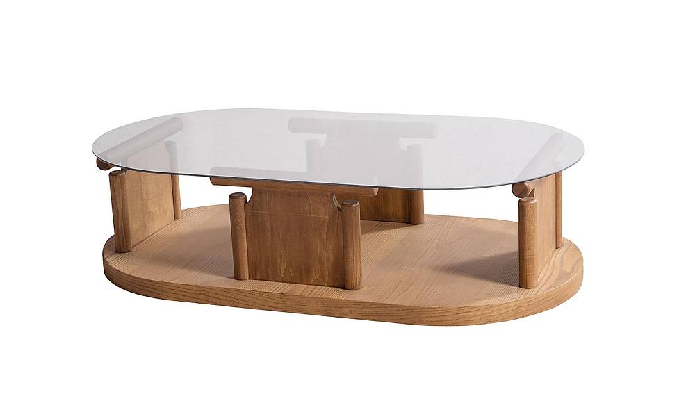 Bitez Orta Sehpa - Elips - Meşe Sehpa ve Aksesuar