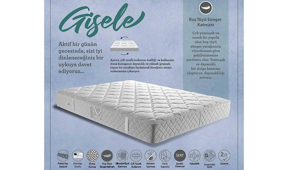 Gisele Ortopedik Yatak Yatak Modelleri